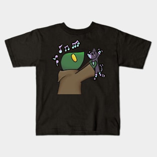 Plushie Dance Tonberry, A Zombie Cheshire Productions Emote Kids T-Shirt